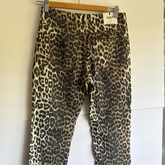 Oat New York Animal Print Mid rise slim fit - Picture 11 of 13